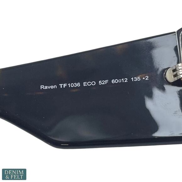 Tom Ford Raven FT1036/S Sunglasses Dark Tortoise Brown Gradient 52F Italy NEW!! - Picture 15 of 16